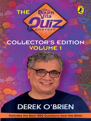 cover image of The Bournvita Quiz Contest Collector's Edition